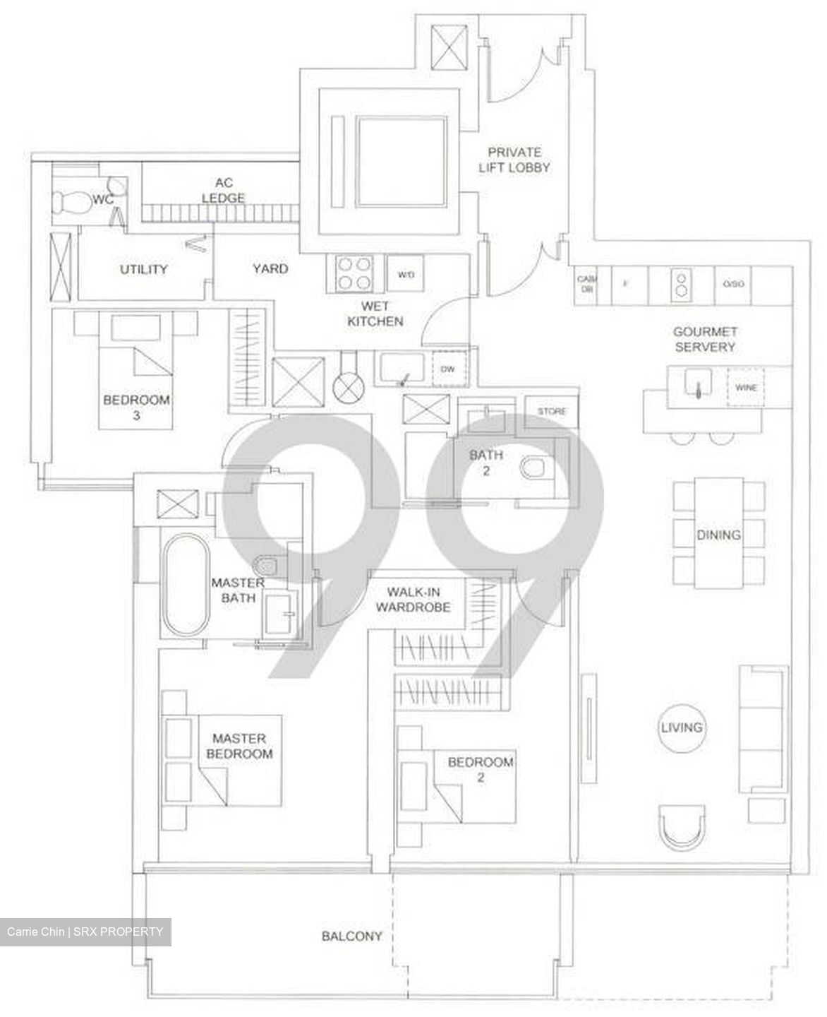 Marina One Residences (D1), Apartment #432394531